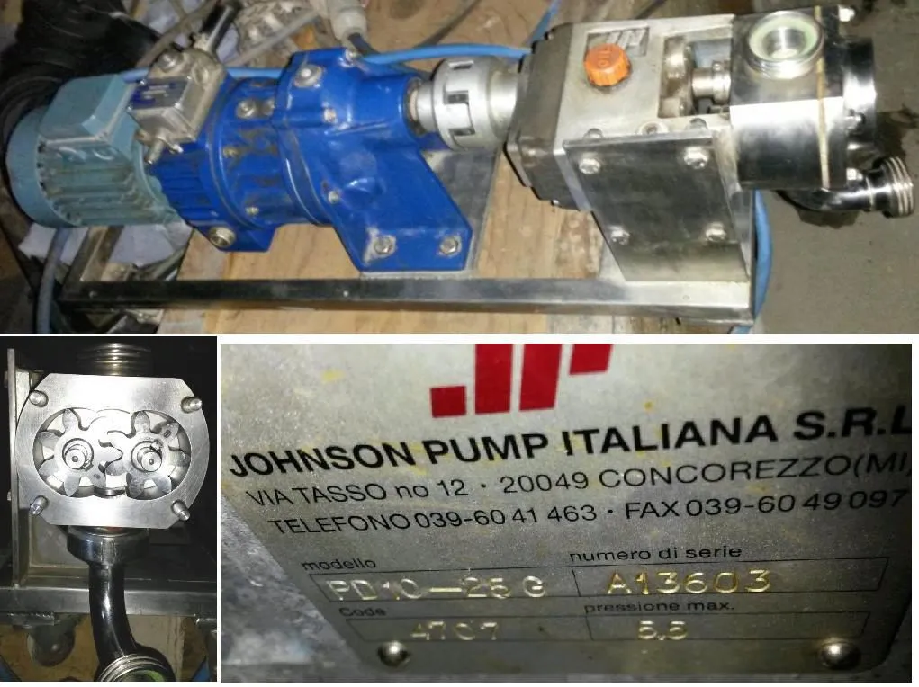 фотография продукта насос шестеренчатый PD10-25 johnson pump